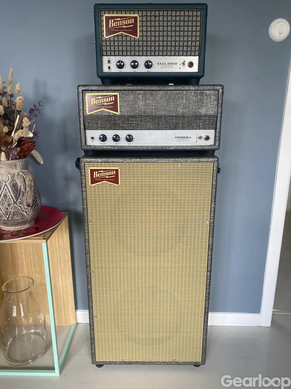 Benson Chimera+2x12" med Tallbird Reverb - bild 1