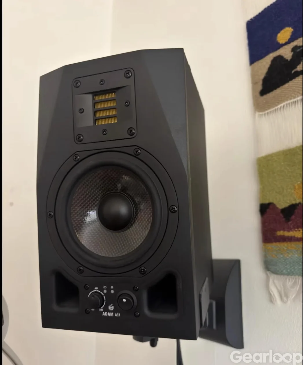 2 x ADAM Audio A5X med väggfästen - bild 2