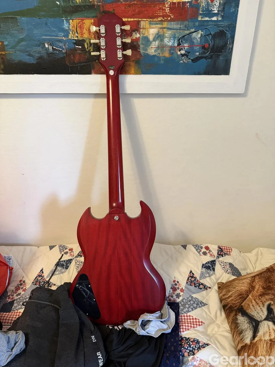 Epiphone 1961 Les Paul SG Standard Aged Sixties Cherry - bild 2