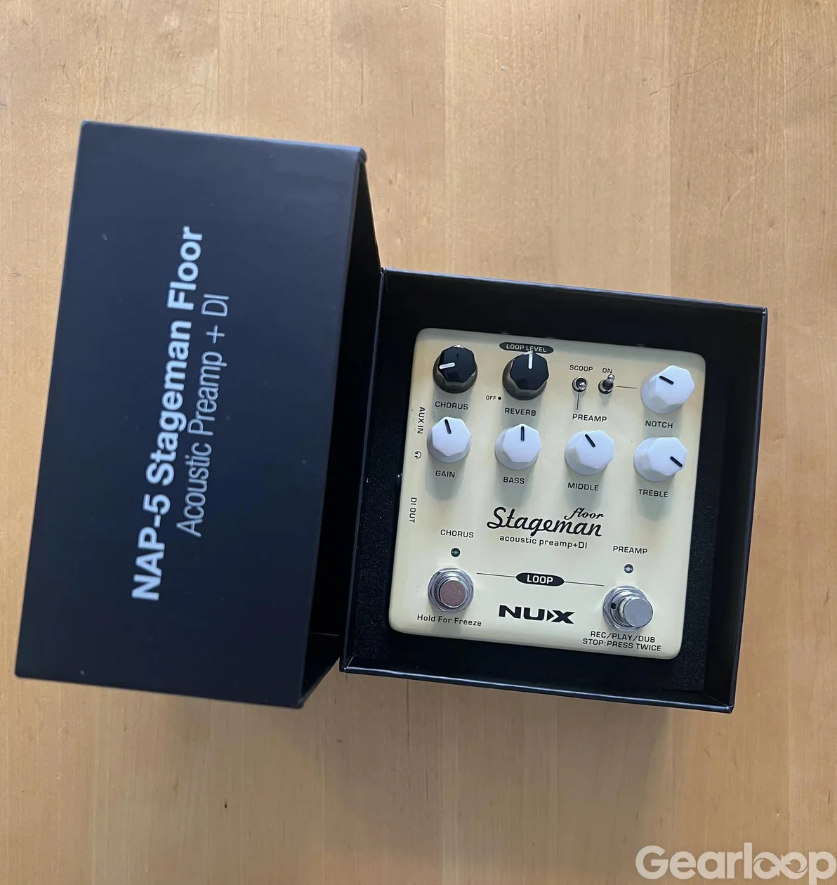 NUX Stageman floor preamp/DI - bild 1