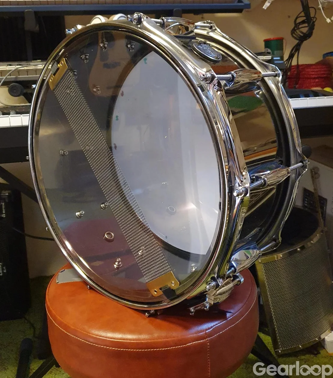 Gretsch 6.5×14" Black Nickel Steel Virvel - bild 2