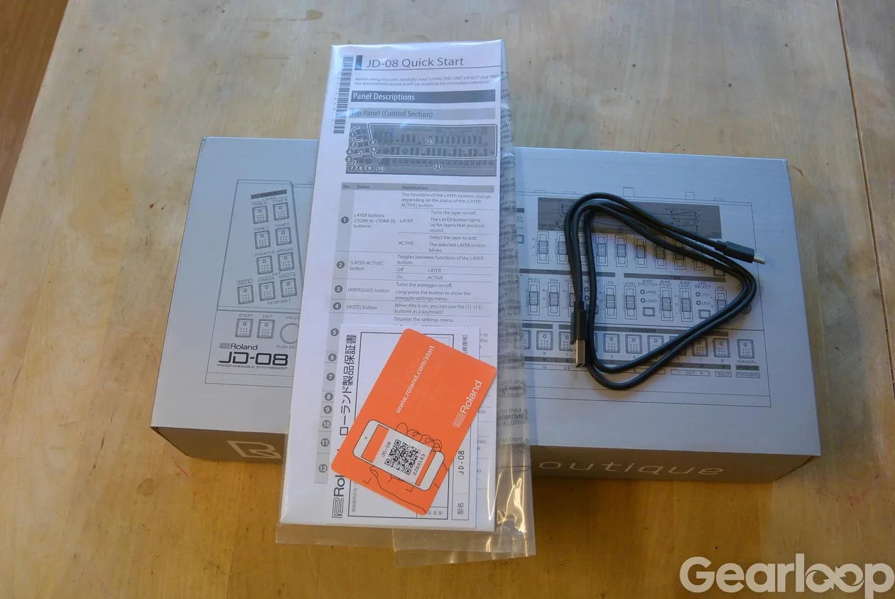 Roland JD-08 - bild 2