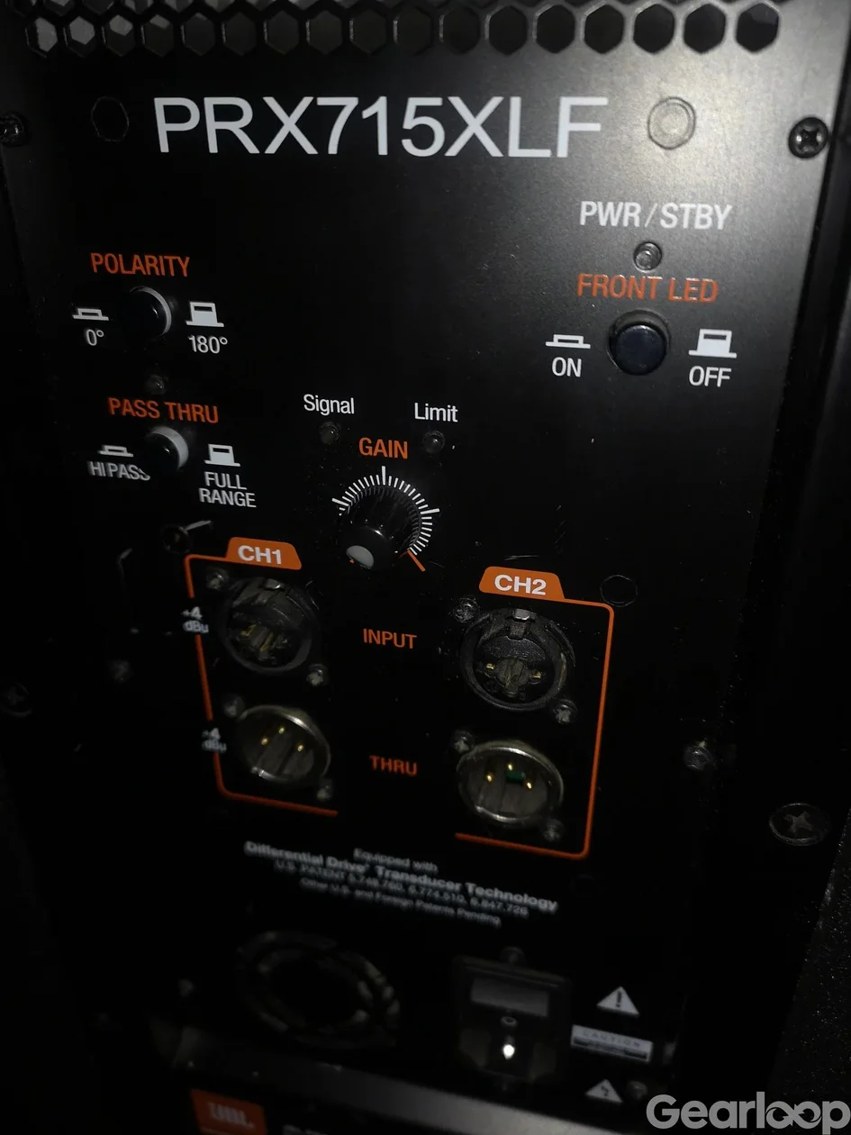 JBL PRX 715 x2 + PRX715XLFsubs x2 - bild 2