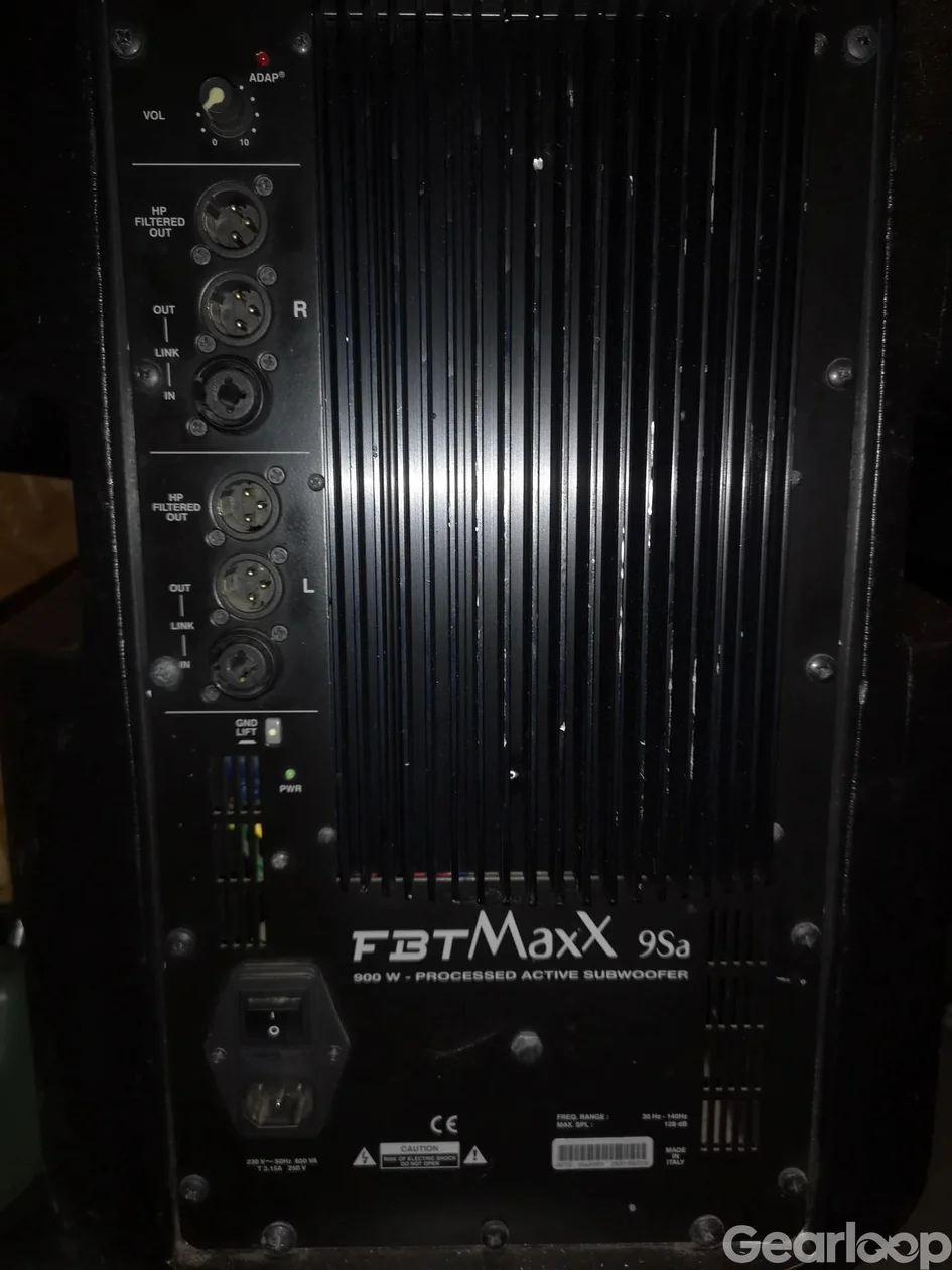 FBT MaxX9Sa  SUB - bild 2