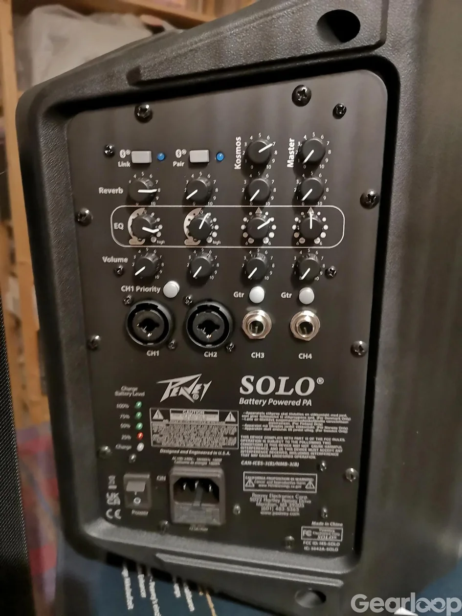 PEAVEY SOLO + ACCU +BT+ ORIG.BOX+ NEW - bild 2