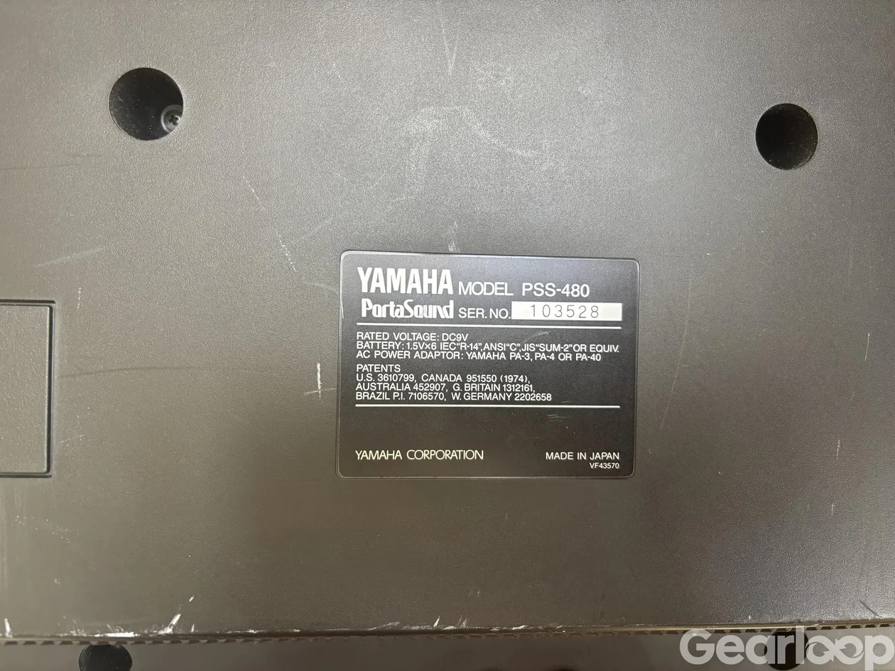 Yamaha PSS-480 - bild 2
