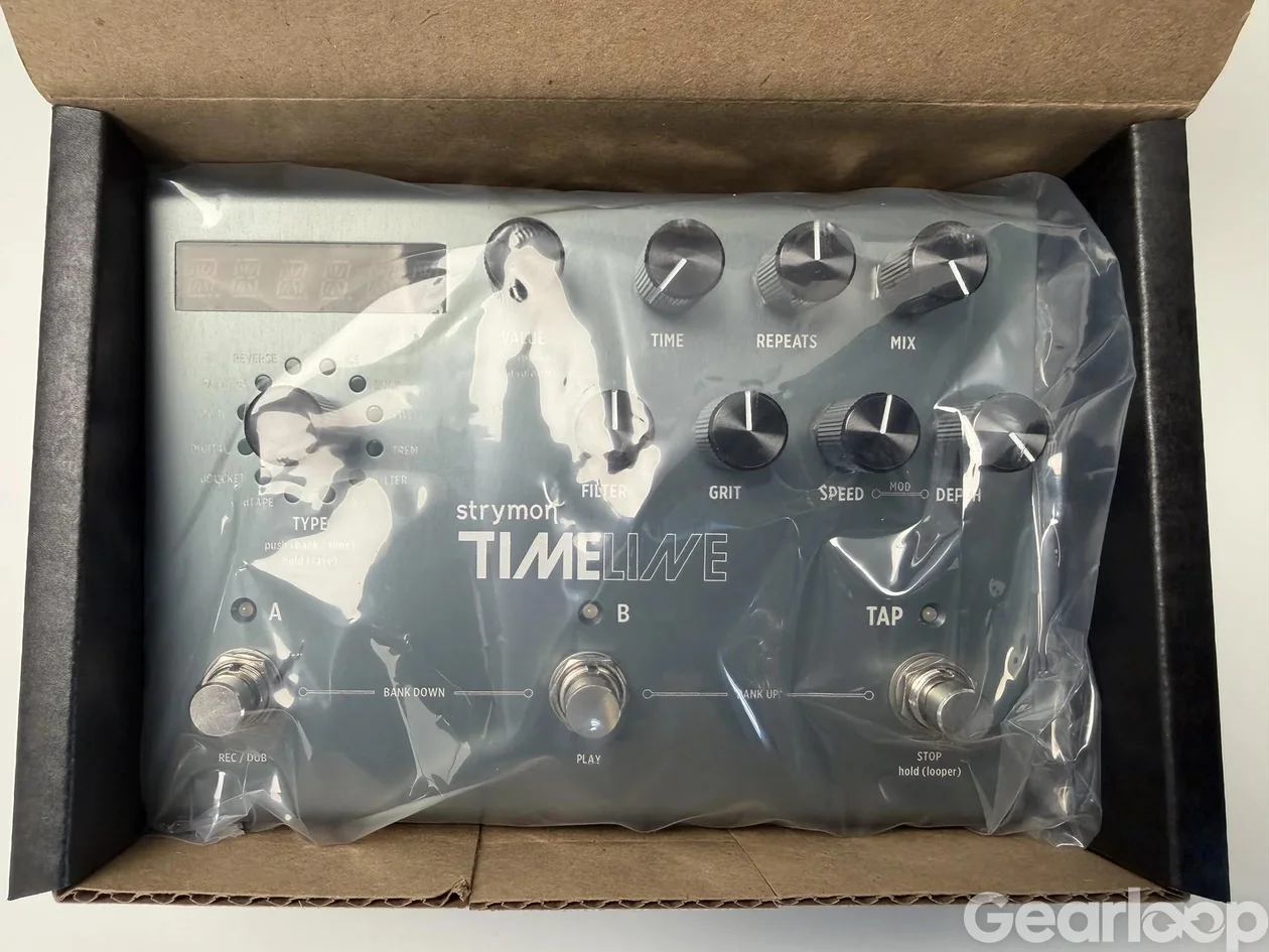 Strymon TimeLine Delay – absolut nyskick + kablar - bild 4
