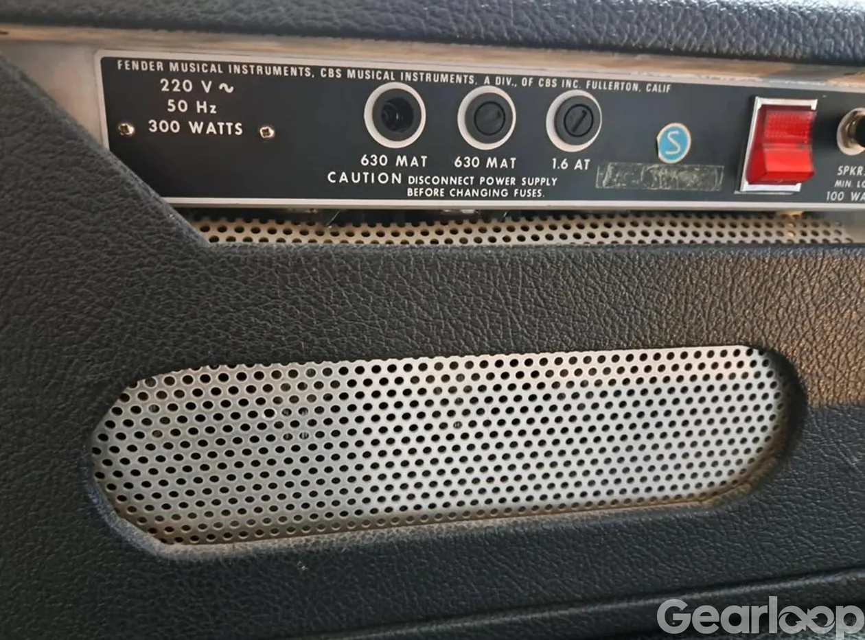 Fender Bassman 100 förstärkare och högtalare - bild 5