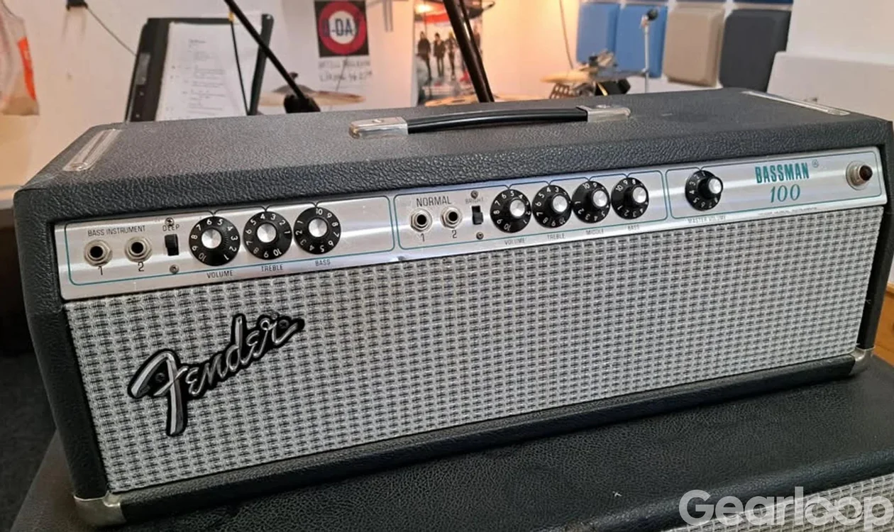 Fender Bassman 100 förstärkare och högtalare - bild 2