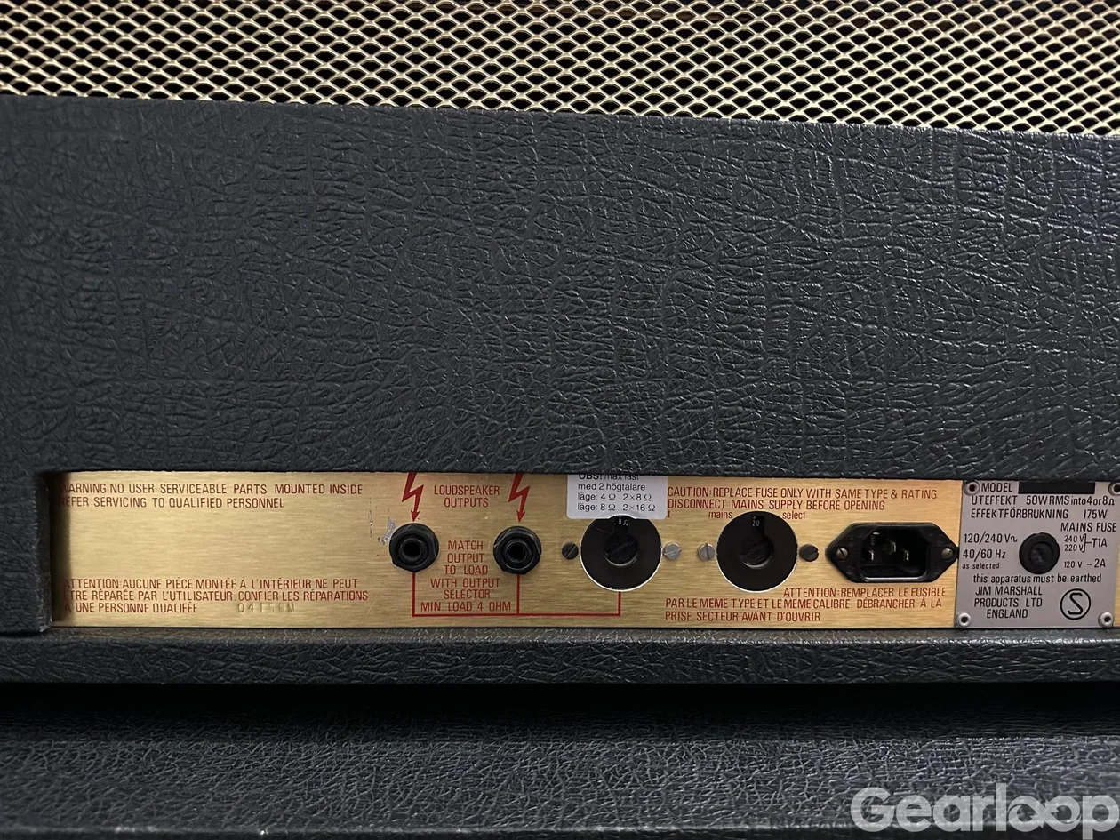 Marshall JMP 2204 + Marshall 1960 Vintage 4x12 - bild 3