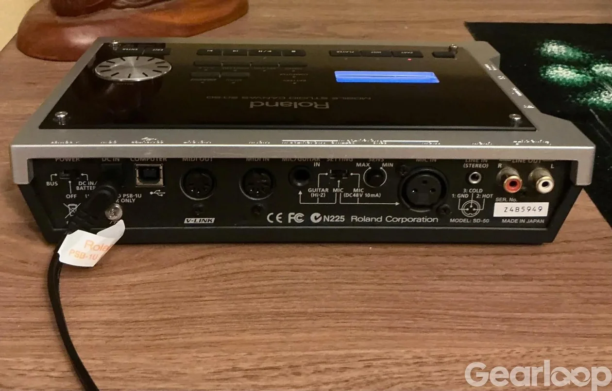 Roland SD-50 - Mobile Sound Module Audio MIDI Interface - bild 2