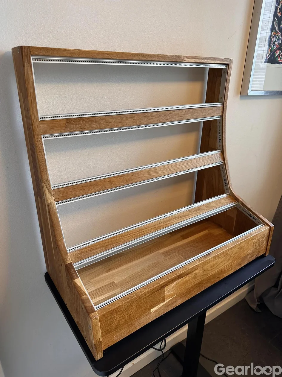 Eurorack modular case i ekträ - bild 1