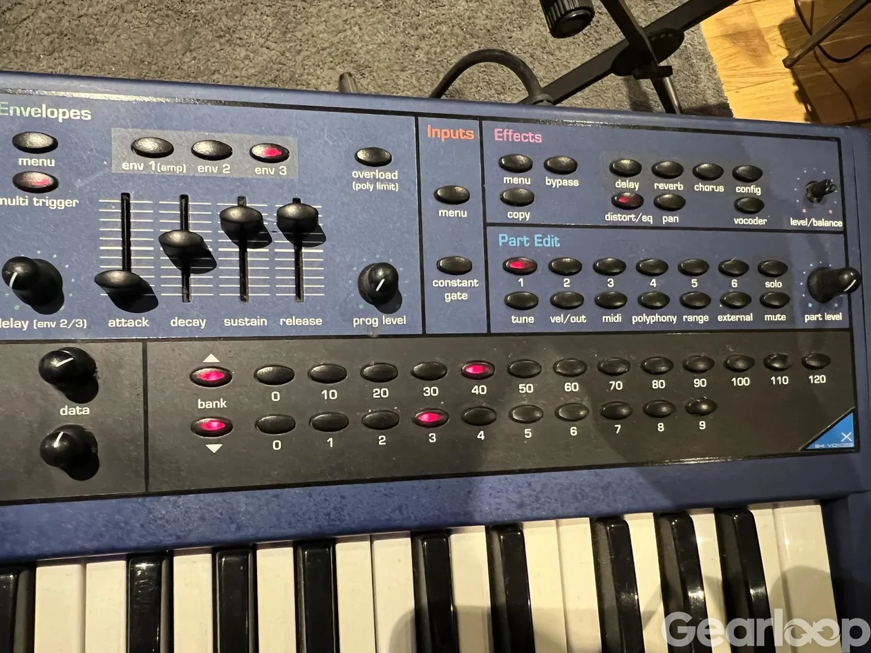 Novation Nova II X, med 24 röster - bild 4