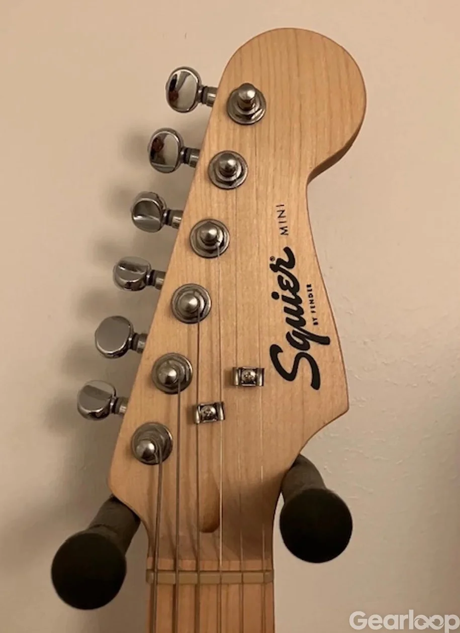 Squier Mini Jazzmaster MN Surf Green - bild 2