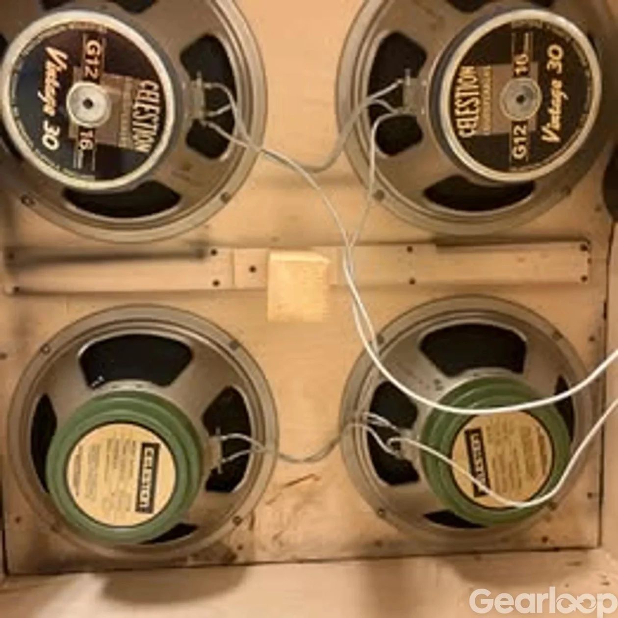 Marshall 2551A Silver Jubilee 4×12 – 1987/88–V30/Greenback - bild 4
