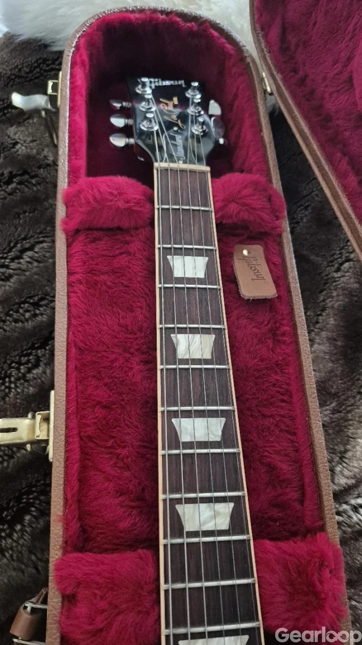 Gibson Les Paul T (2016) Gold Top – Nyskick & Allt Original - bild 2