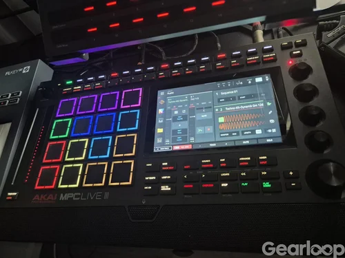 Akai MPC Live III ink SSD och instrument/FX