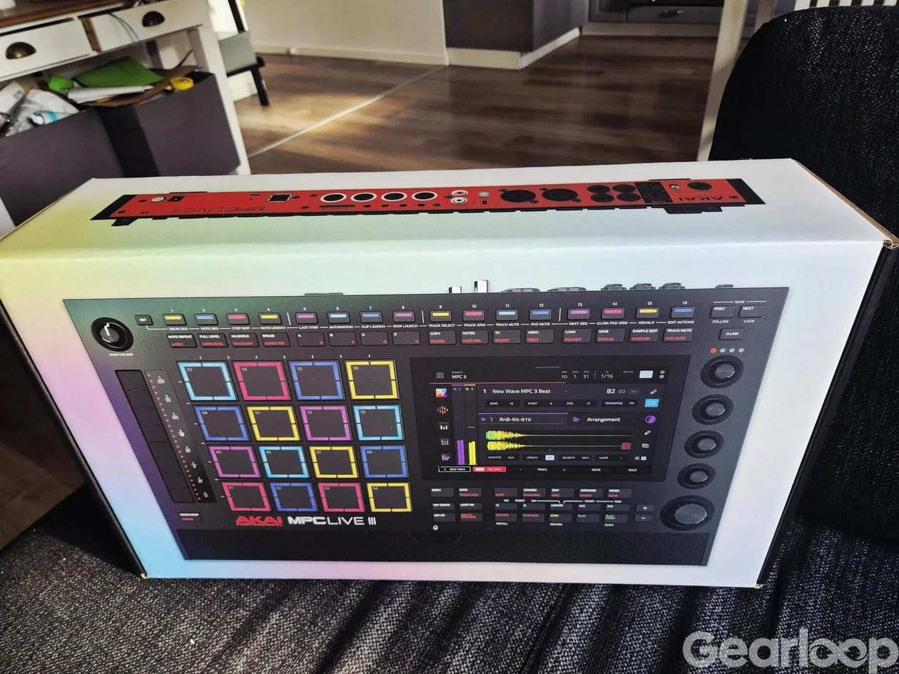 Akai MPC Live III ink SSD och instrument/FX - bild 2