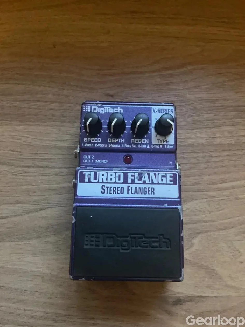 DigiTech XTF Turbo Flange Stereo Flanger - bild 1