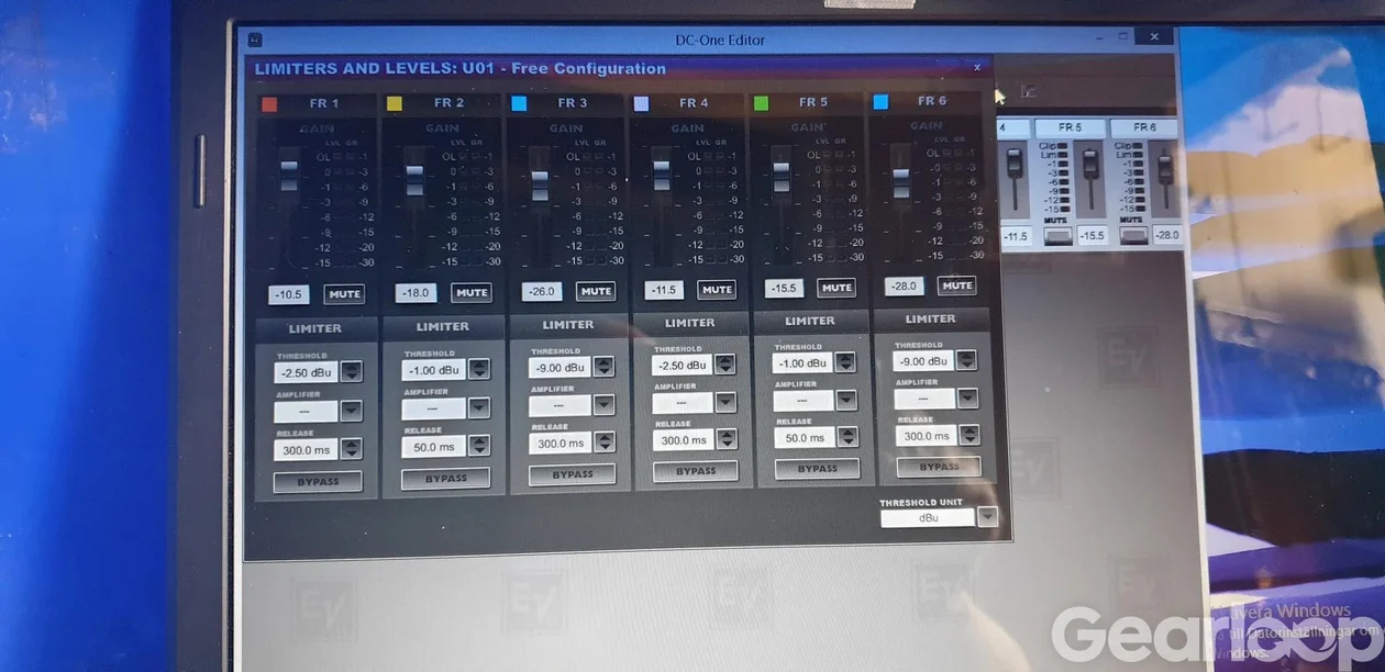 DC ONE..Electrovoice processor - bild 3