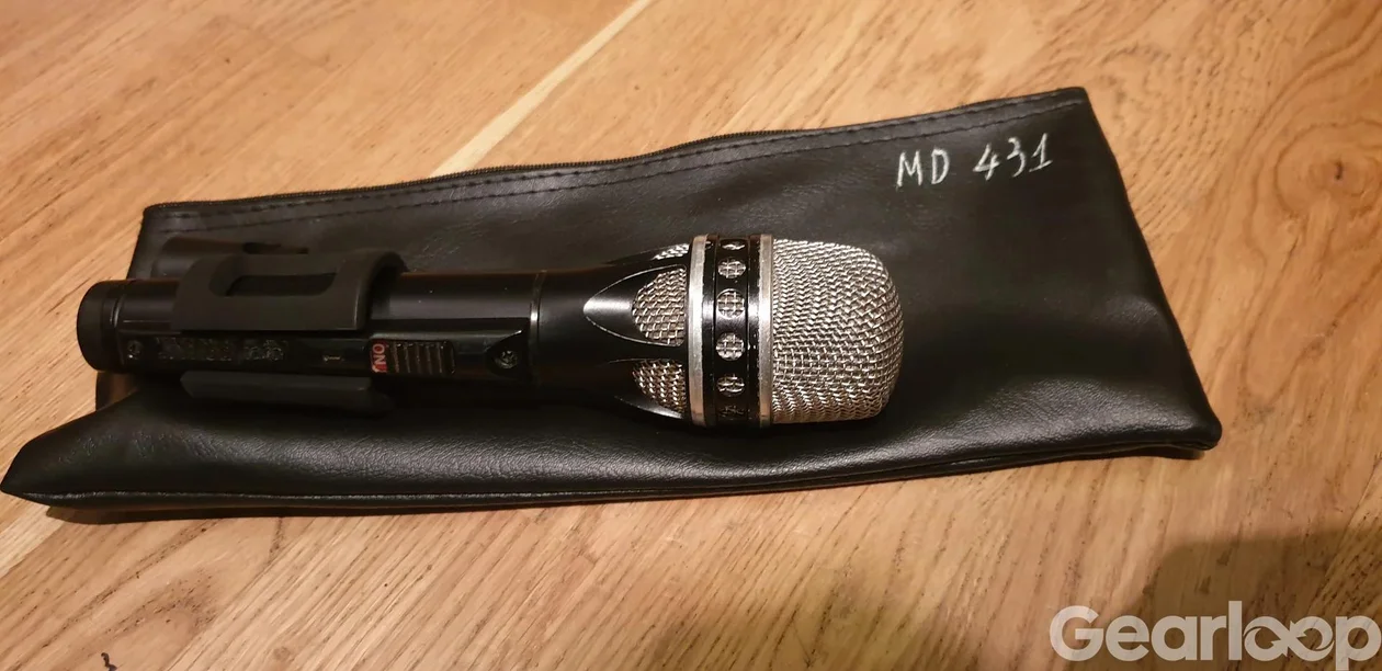 Sennheiser MD431 - Vintage Prince mik - bild 2