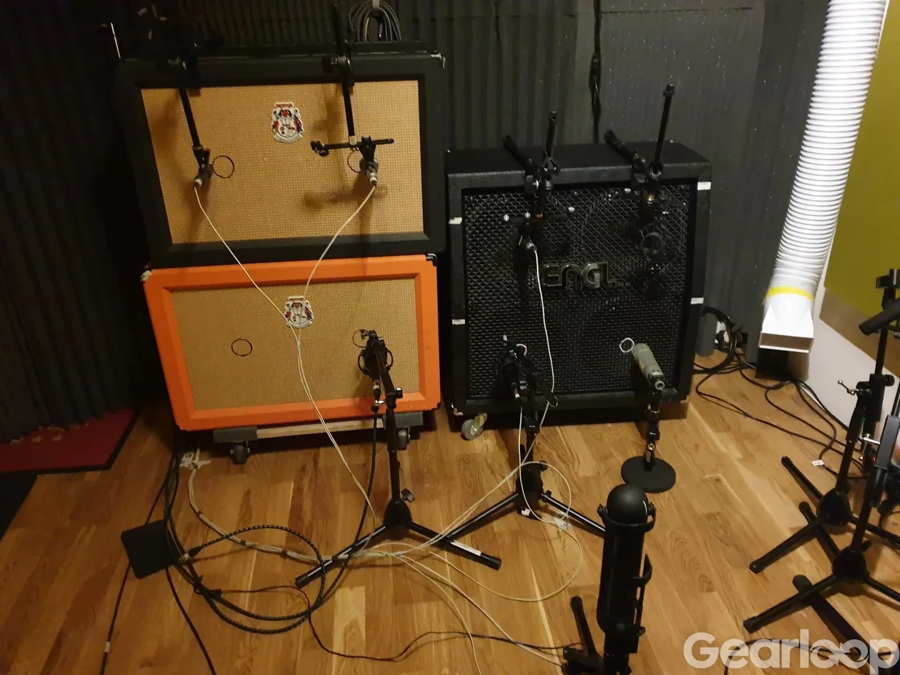 Kabinettmikstativ Gitarrförstärkar & Kabinettmikrofonklämma - bild 2