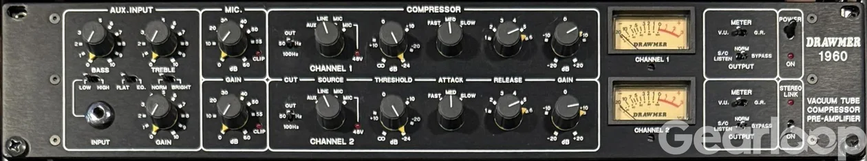 Drawmer 1960 Compressor & Mik-pre - bild 1