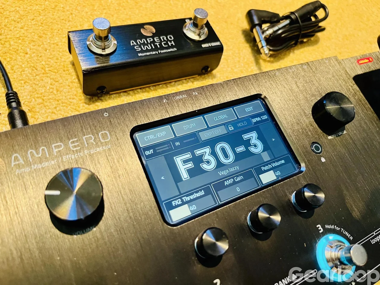 Hotone Ampero multieffekt/amp-modeler + helt ny FS-1 footswitch - bild 2