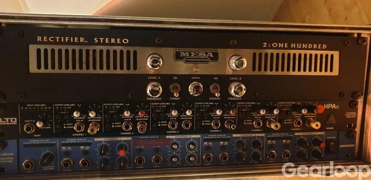 Mesa/Boogie Rectifier Stereo 2:One Hundred 2:100 Power amp - bild 1