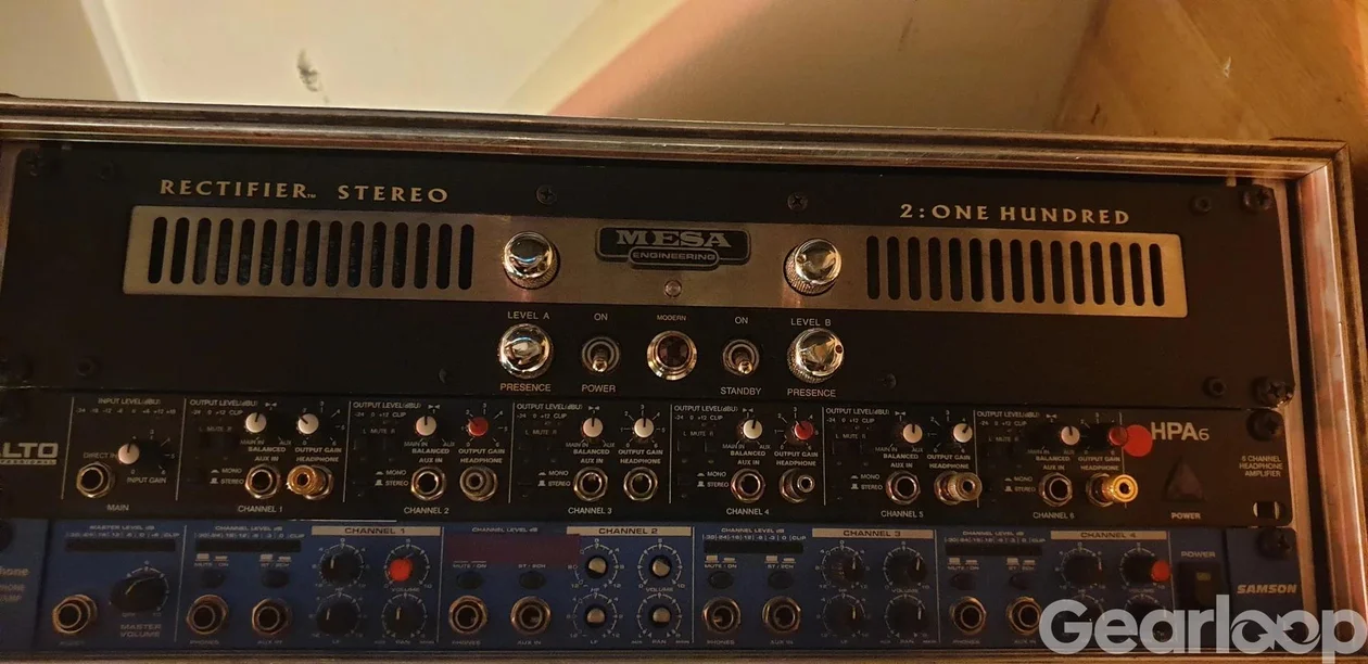 Mesa/Boogie Rectifier Stereo 2:One Hundred 2:100 Power amp - bild 2