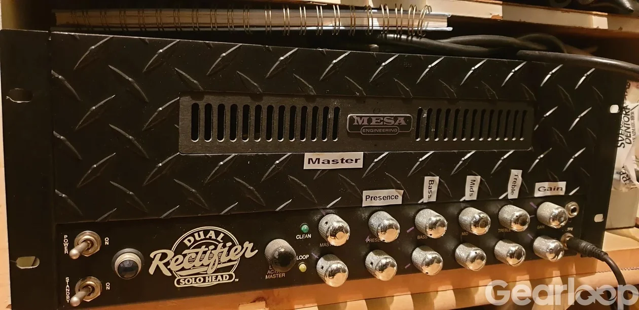 Mesa Boogie Dual Rectifier 90s Rack Mount Head Rev G - bild 2
