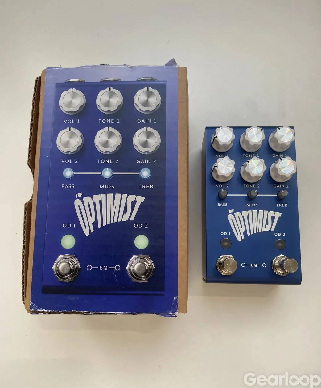 The Optimist Cory Wong dual overdrive / Eq - bild 1
