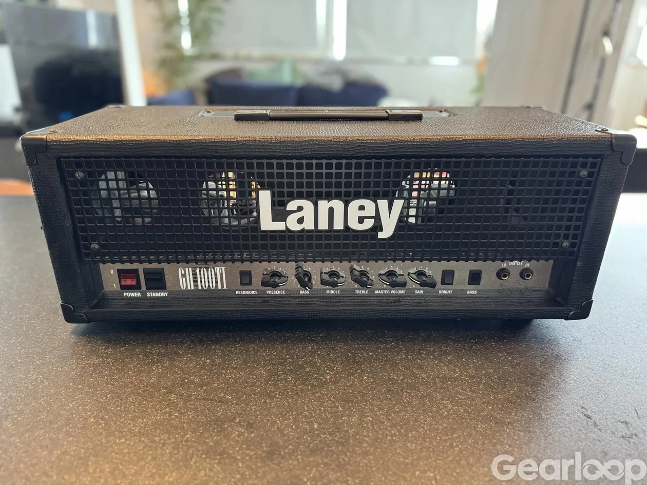 Laney GH100TI Tony Iommi Signature, 100W Rörtopp (Made in UK) - bild 1
