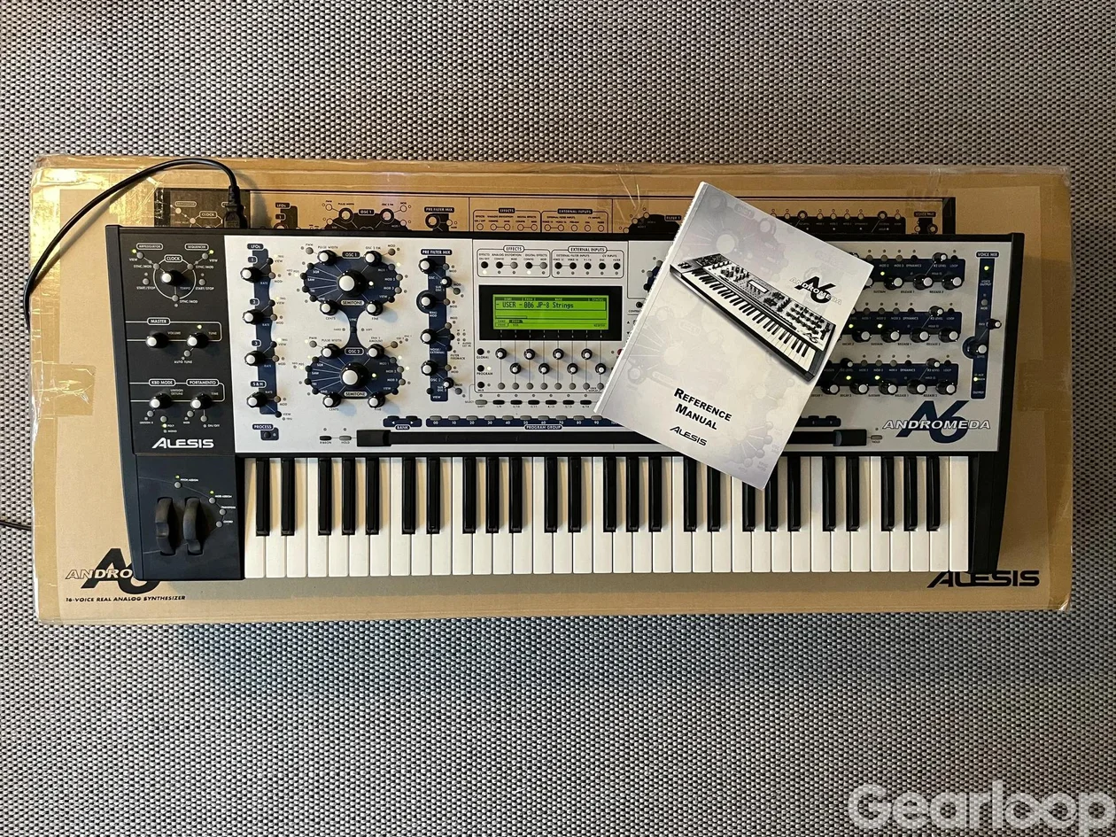 Alesis Andromeda A6 – 16-rösters analogsynt (En ägare) - bild 1