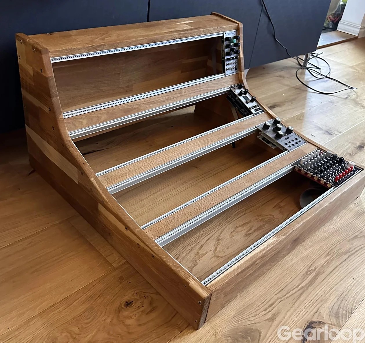 Eurorack modular case i ek utan ström - bild 2
