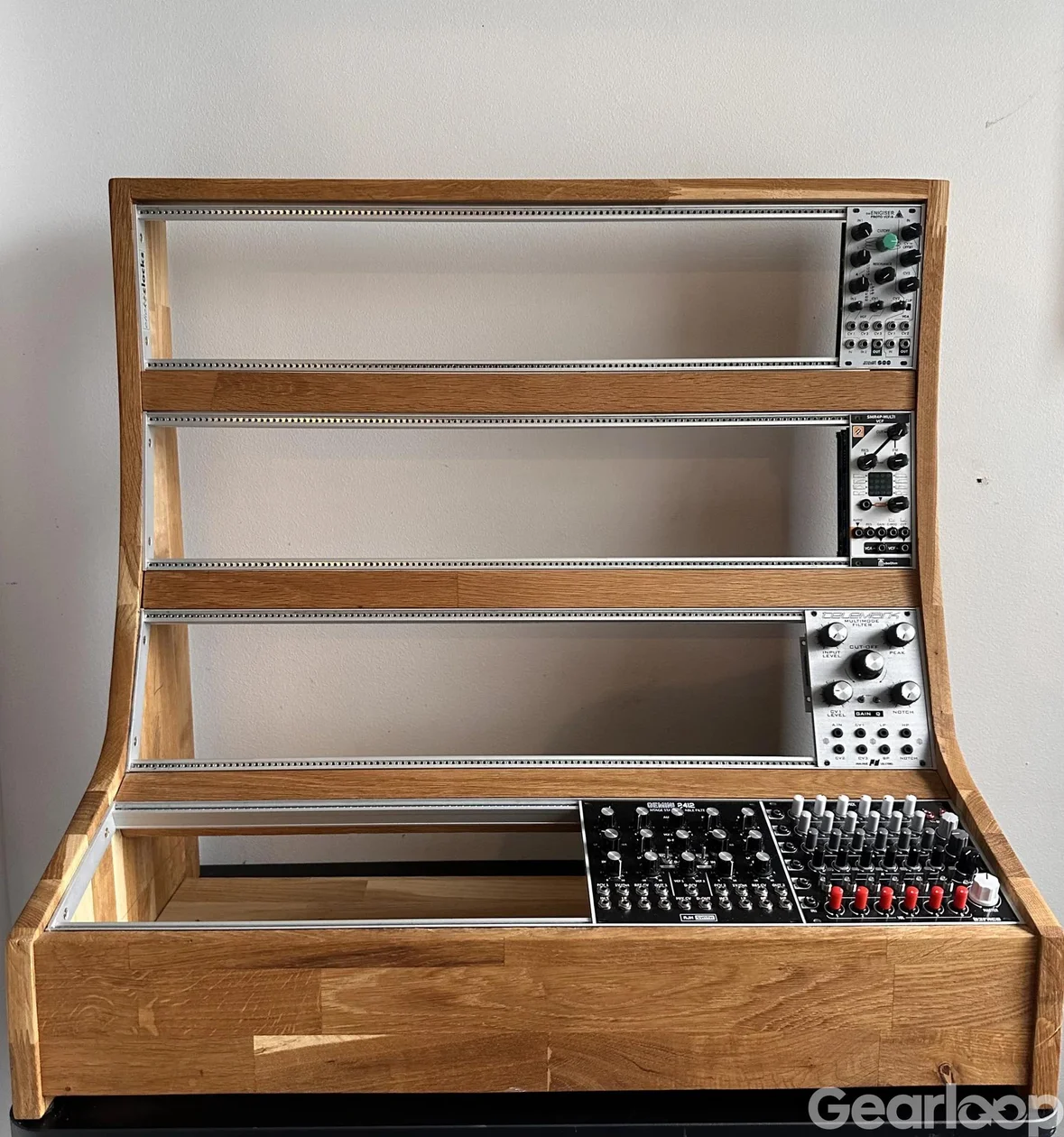 Eurorack modular case i ek utan ström - bild 3