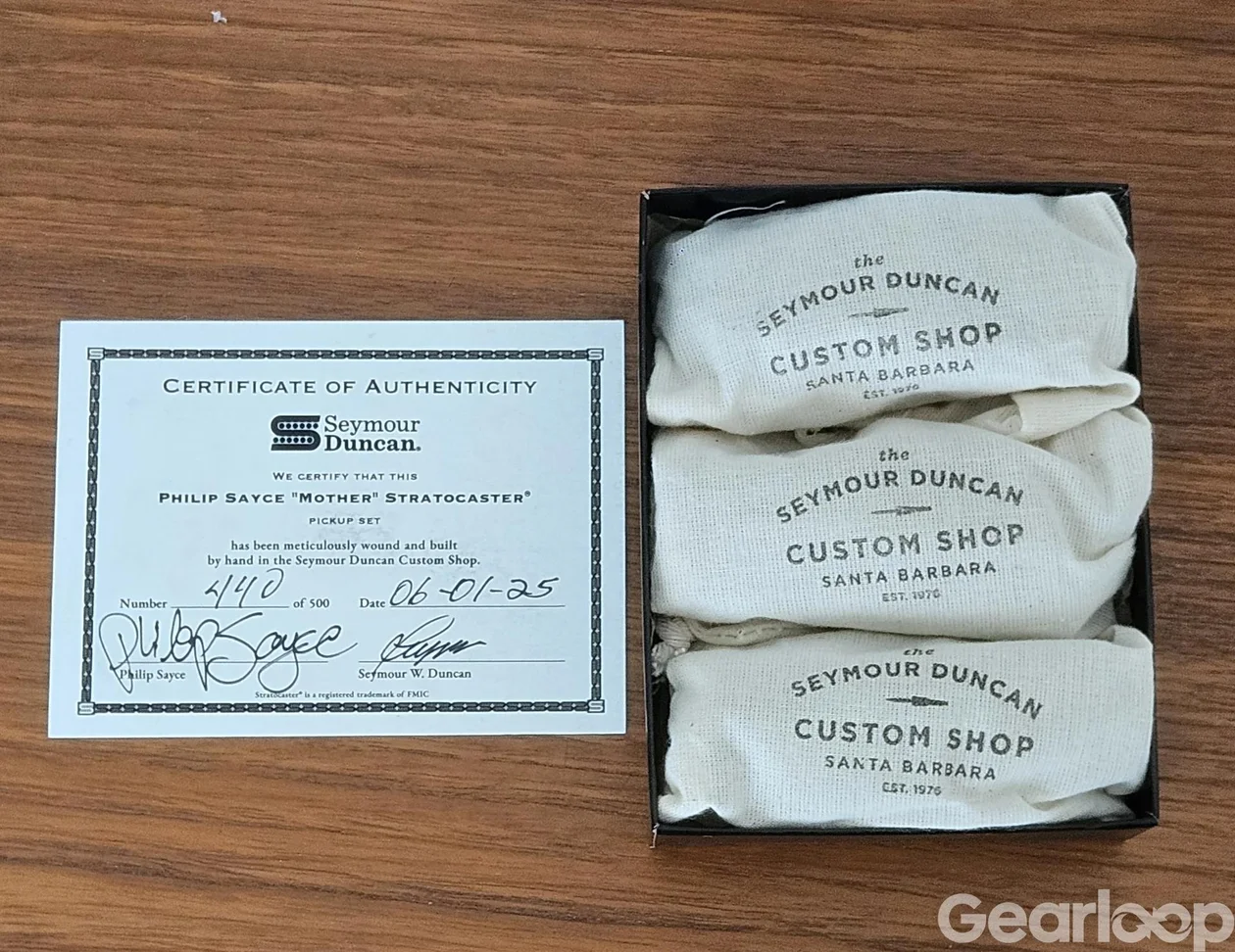 Seymour Duncan Custom Shop Philip Sayce “Mother” Pickup Set - bild 4