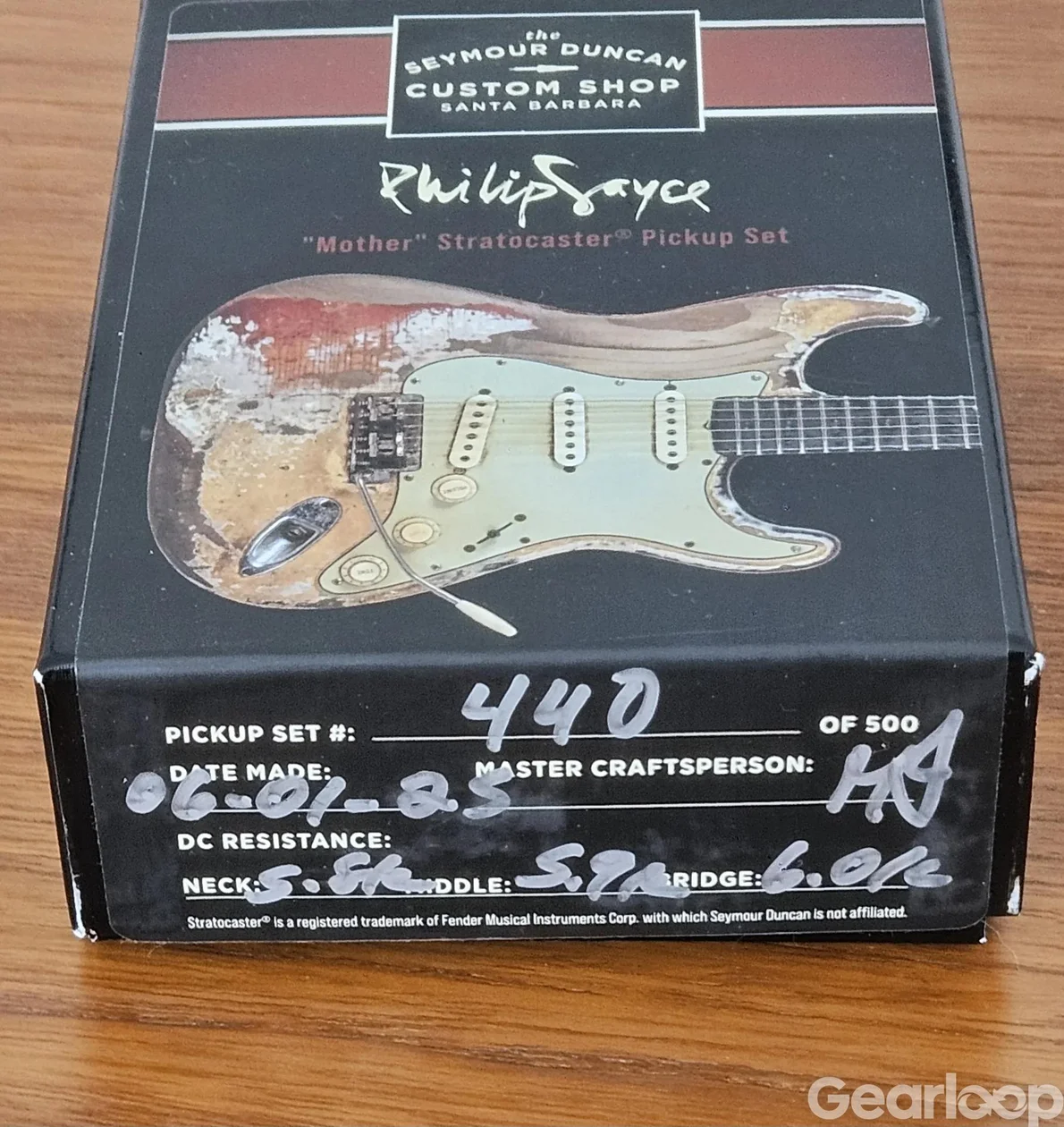 Seymour Duncan Custom Shop Philip Sayce “Mother” Pickup Set - bild 5