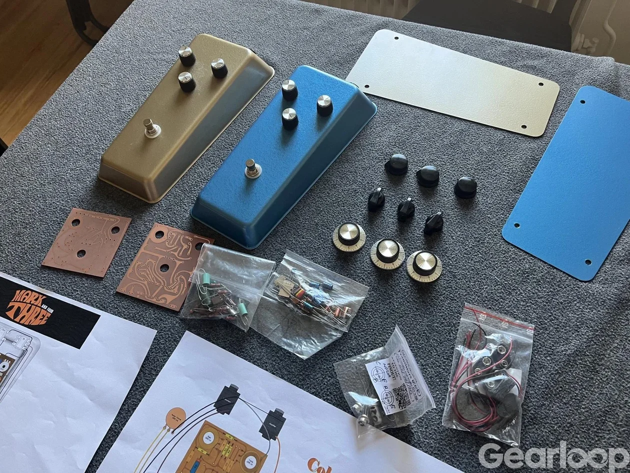 Colorsound Powerboost 18 volt och Tonebender MK3 kit - bild 5