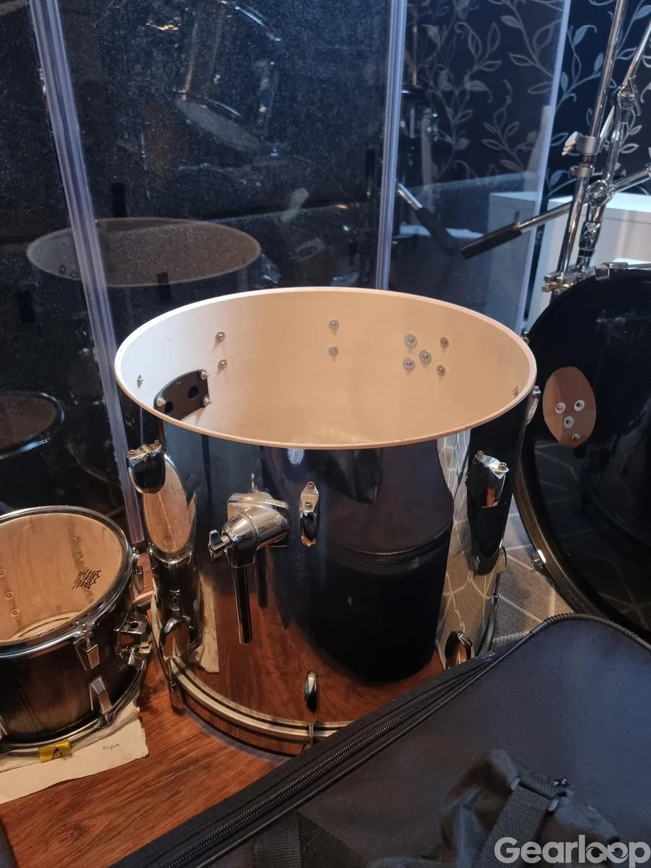 Pearl Export Mirror Chrome Shellpack – Dubbelkagge + väskor - bild 1