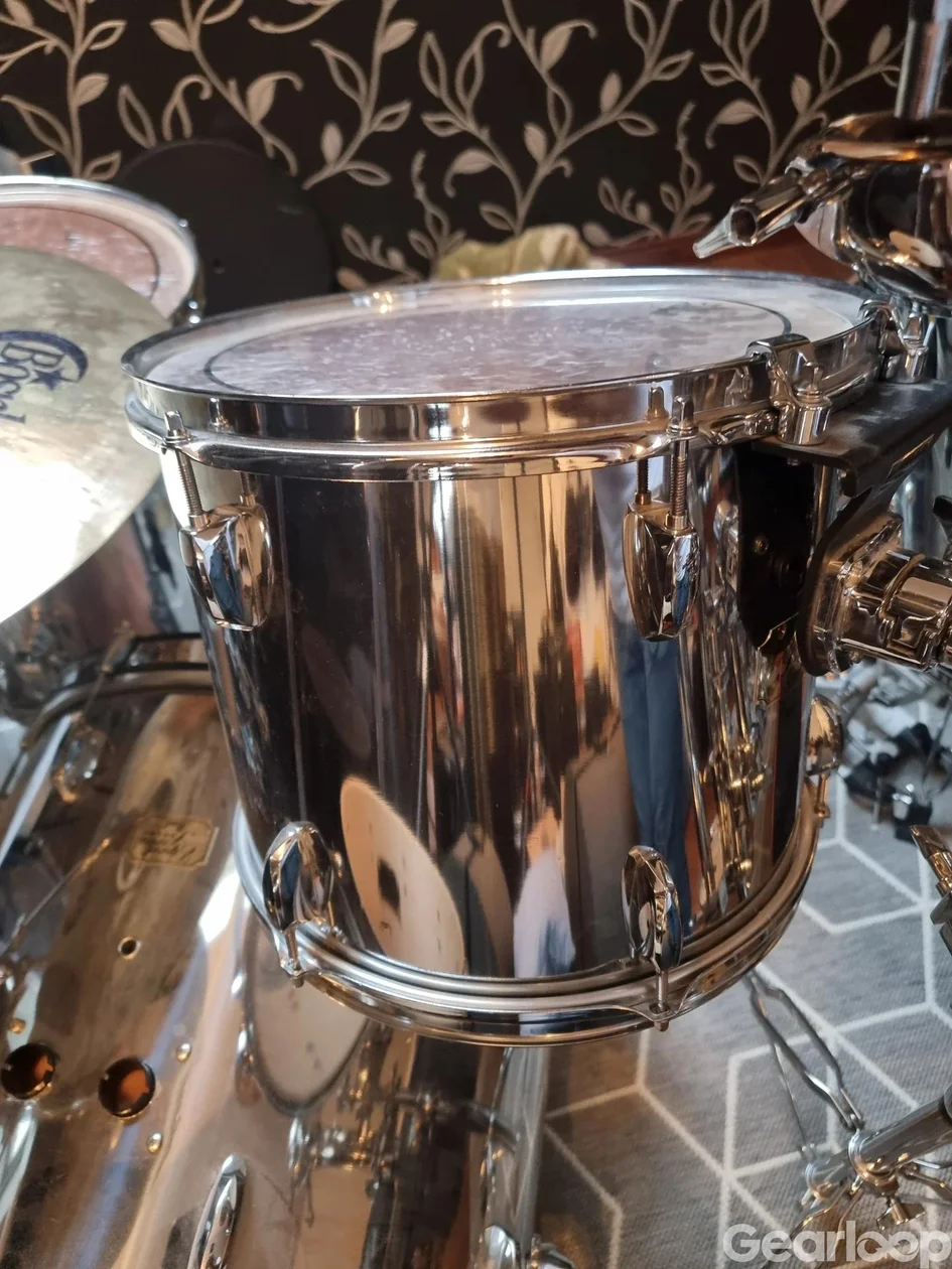 Pearl Export Mirror Chrome Shellpack – Dubbelkagge + väskor - bild 2