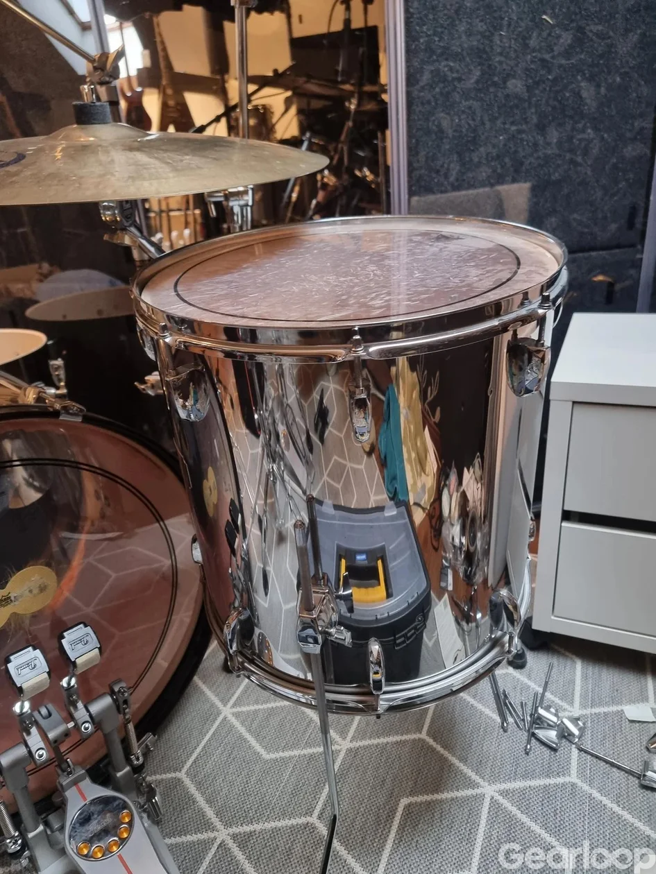 Pearl Export Mirror Chrome Shellpack – Dubbelkagge + väskor - bild 4