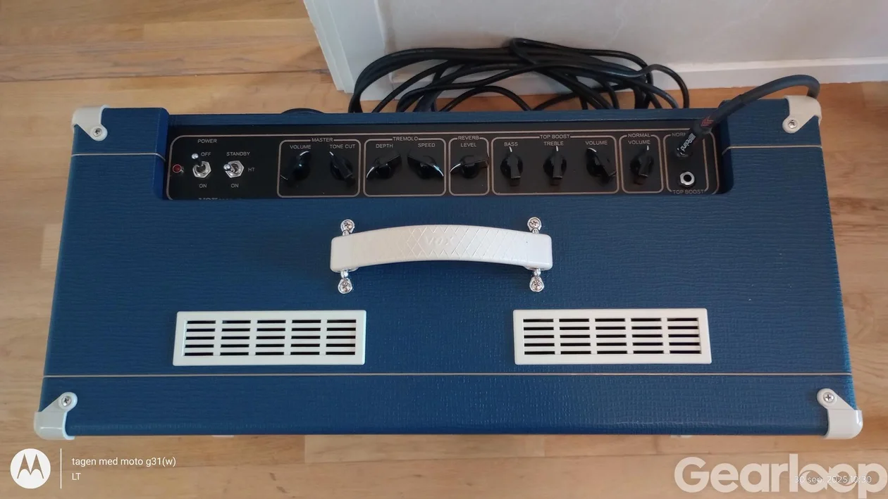 VOX AC15 RICH BLUE LIMITED 2025 - bild 2