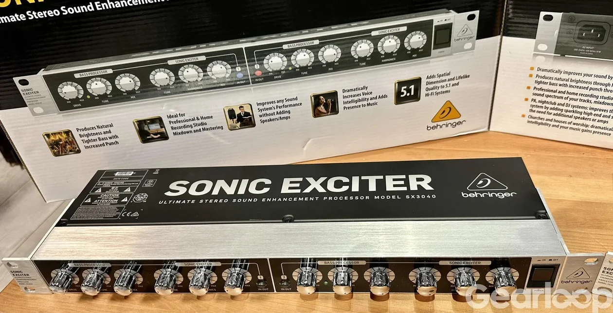 Behringer SX3040 Sonic Exiter ljudprocessor - bild 3