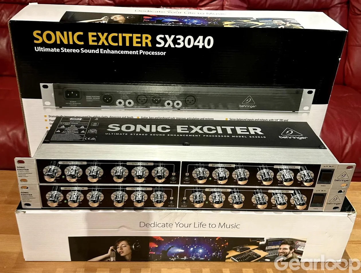 Behringer SX3040 Sonic Exiter ljudprocessor - bild 5