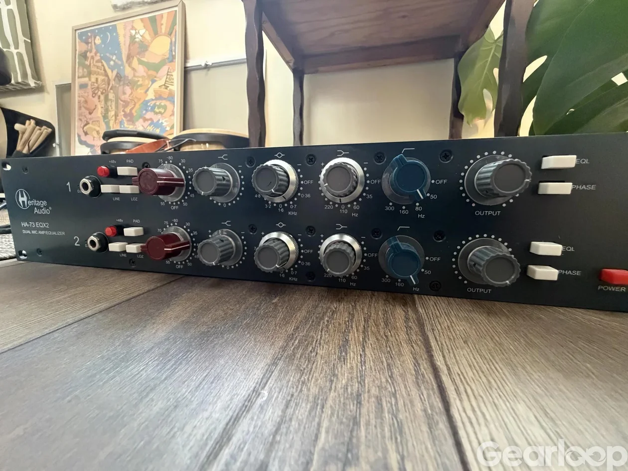 Heritage Audio HA-73EQX2 – Dual 1073 Mic Preamp & EQ - bild 2