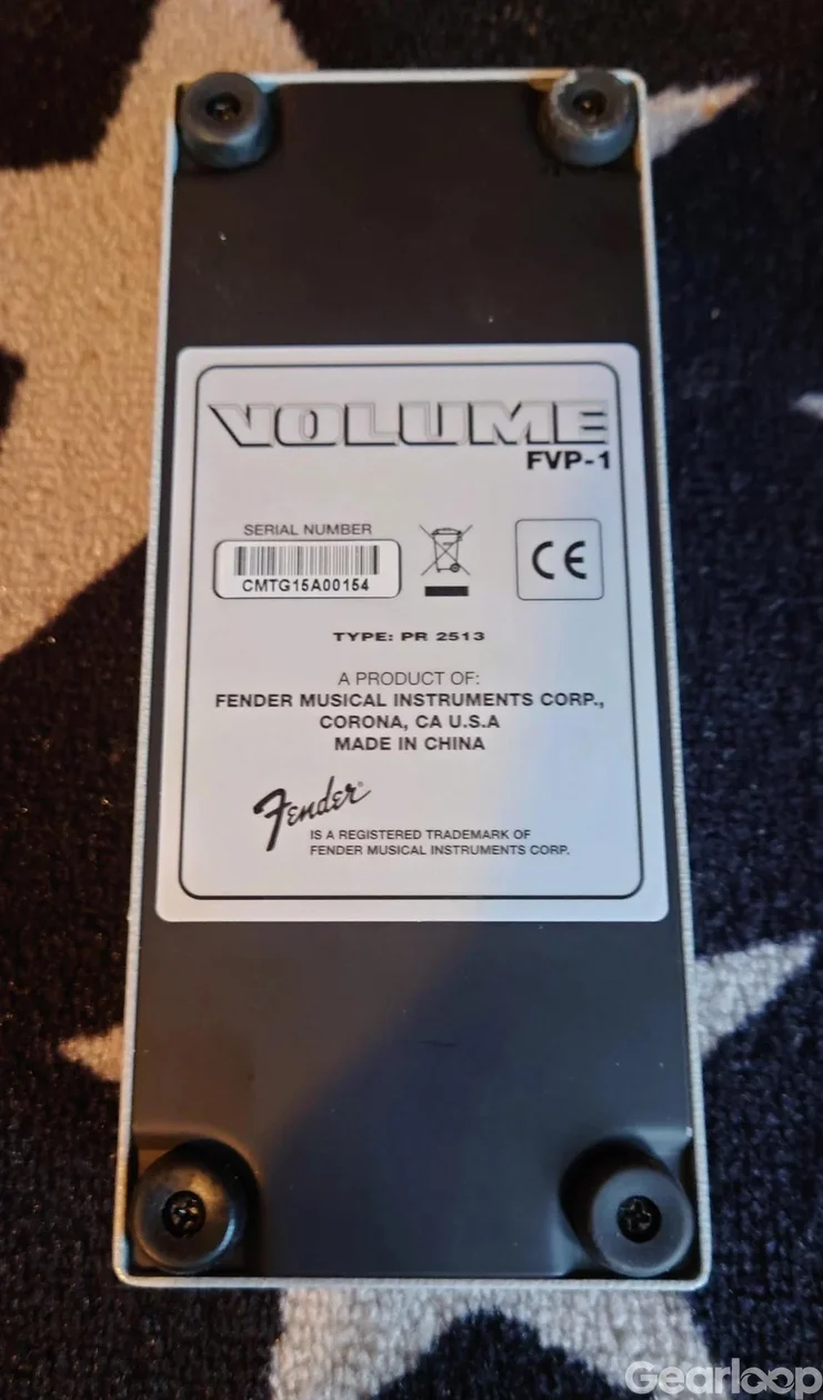 Fender Hammertone Volume Pedal (FVP-1) - bild 2