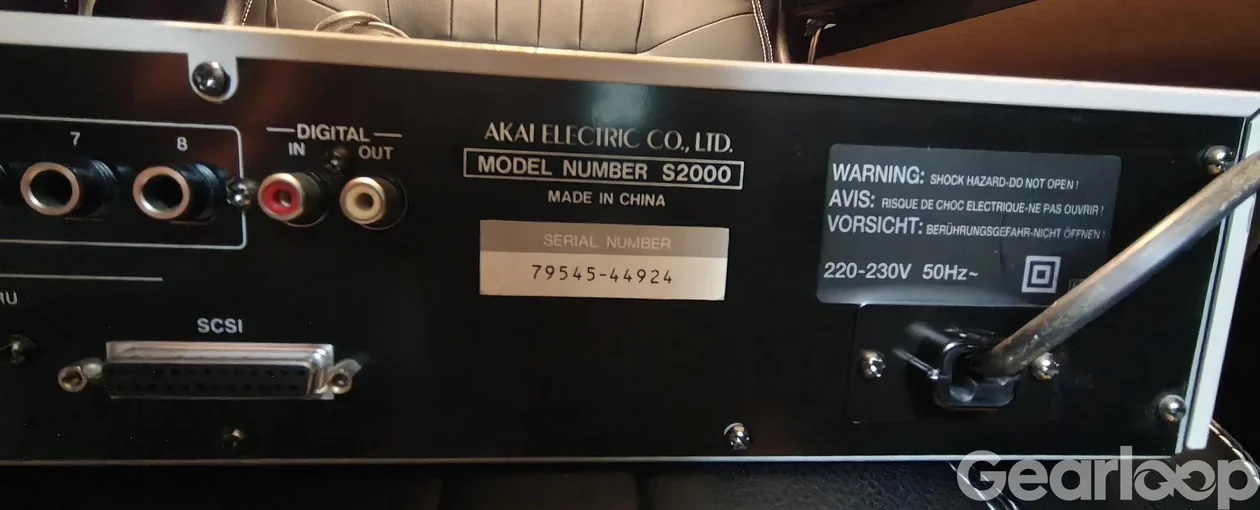 Akai s2000 - bild 5