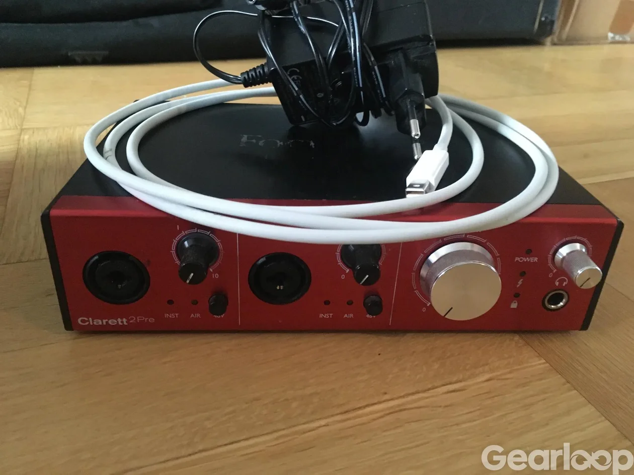 Focusrite Clarett 2Pre - Thunderbolt - bild 2