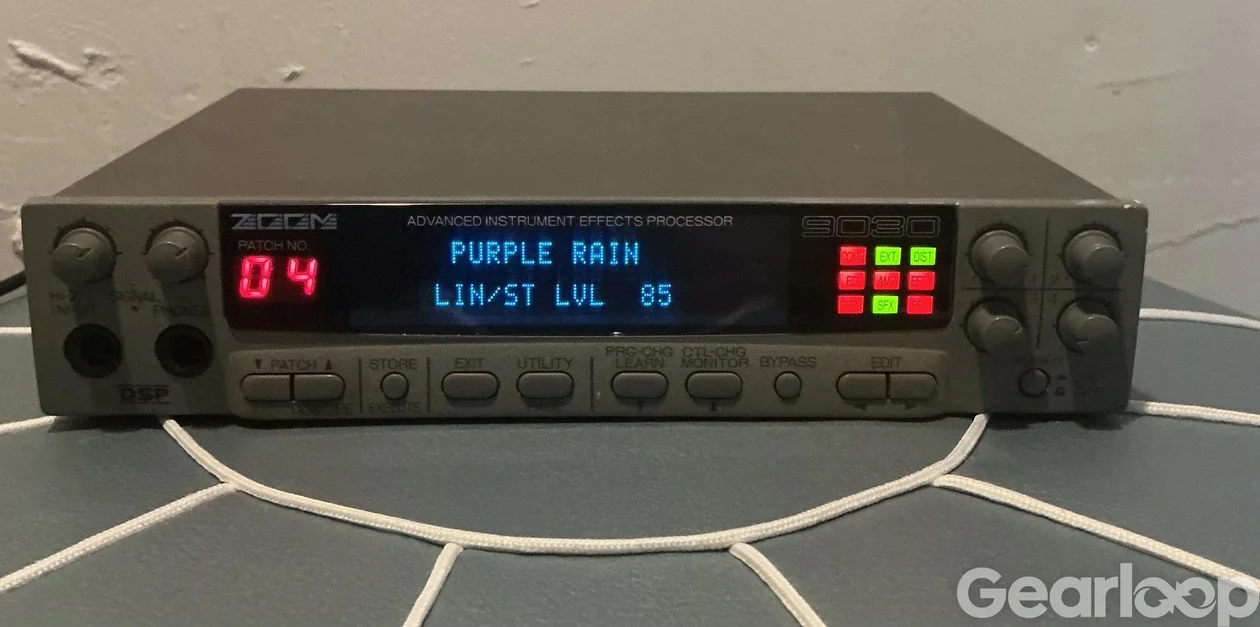 ZOOM 9030 ADVANCED INSTRUMENT EFFECTS PROCESSOR - bild 1